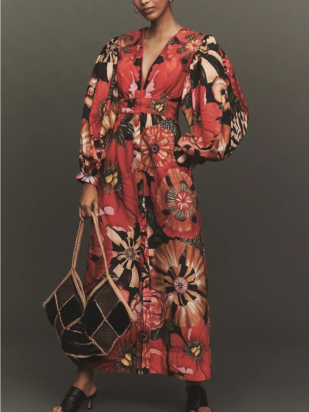 Farm Rio Flower Shop Maxi Dress